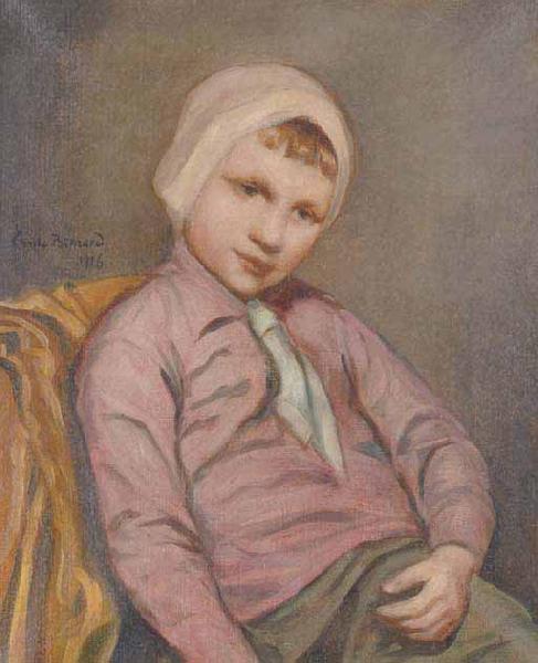 Emile Bernard sitting boy